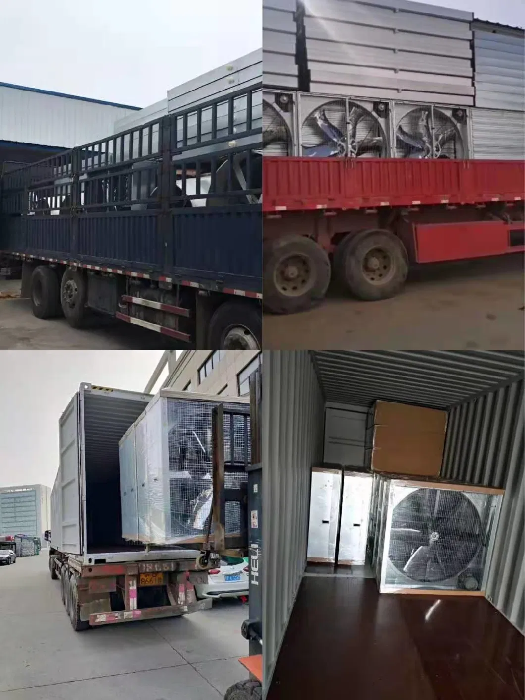 Industrial Ventilation Fan 50inch Electrical Operated Exhaust Fan 1380*1380*400mm